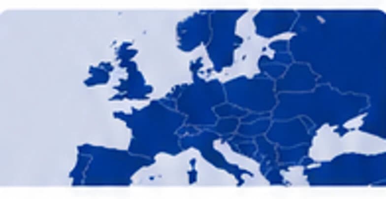 Carte de l’Europe avec les pays couverts par Euroconstat